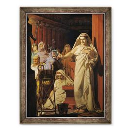 Tablou inramat - Jean Jules Antoine Lecomte du Nouy - Invocarea lui Neptun - - Roveli