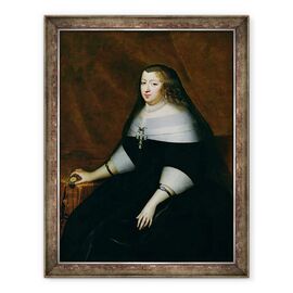 Tablou inramat - Charles Beaubrun - Portret De Anne De Austria 1601-66 - - Roveli