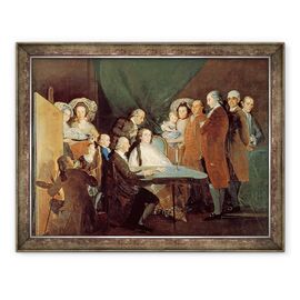 Tablou inramat - Francisco Jose de Goya y Lucientes - Familia infantului Don Luis de Borbon - - Roveli