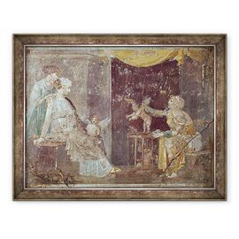 Tablou inramat - Roman - Femeie de vanzare Cupidon, de la Stabiae - - Roveli