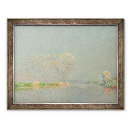 Tablou inramat - Emile Claus - Ceata pe Lys - - Roveli