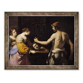Tablou inramat - Guercino - Salome Primind Capul Sfantului Ioan Botezatorul - - Roveli