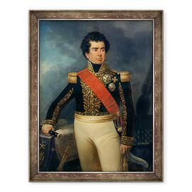 Tablou inramat - Eugene Charpentier - Portretul lui Victor-Guy 1775-1846 Baron Duperre - - Roveli