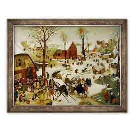 Tablou inramat - Pieter Brueghel the Younger - Recensamantul din Betleem II - - Roveli