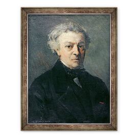 Tablou inramat - Henri Joseph Constant Dutilleux - Portret De Camille Corot 1796-1875 c.1863 - - Roveli