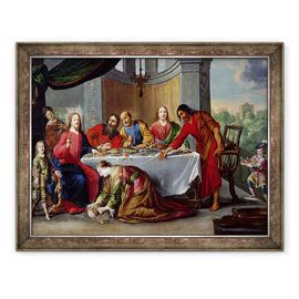 Tablou inramat - Claude Vignon - Hristos in Casa lui Simon Fariseul - - Roveli
