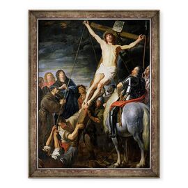 Tablou inramat - Gaspar de Crayer - Ridicarea Crucii - - Roveli