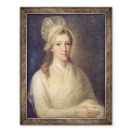 Tablou inramat - Jean-Jacques Hauer - Charlotte Corday 1768-93 - - Roveli