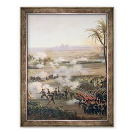 Tablou inramat - Louis Lejeune - Batalia Piramidelor, 21 iulie 1798 - - Roveli