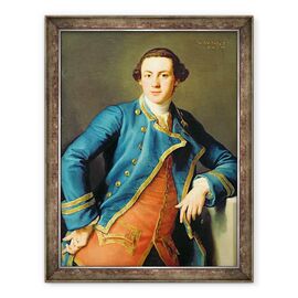 Tablou inramat - Pompeo Girolamo Batoni - Portret De Sir John Armytage 1732-58 Al doilea Bart de Kirklees - - Roveli