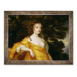 Tablou inramat - Peter Lely - Diana Kirke, Contesa de Oxford - - Roveli