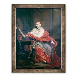 Tablou inramat - Philippe de Champaigne - Cardinalul Pierre de Berulle 1575-1629 - - Roveli