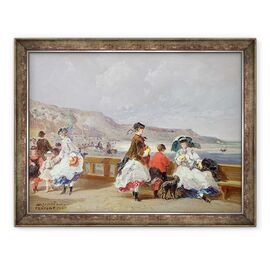 Tablou inramat - Jules Achille Noel - Le Treport - - Roveli