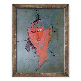 Tablou inramat - Amedeo Modigliani - Capul Rosu - - Roveli