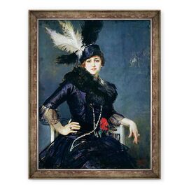 Tablou inramat - Jacques-Emile Blanche - Gilda Darthy - - Roveli