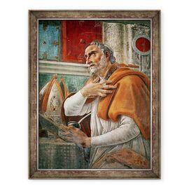 Tablou inramat - Sandro Botticelli - Sfantul Augustin in celula sa - - Roveli