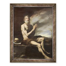 Tablou inramat - Jusepe de Ribera - Sfantul Pavel Pustnicul - - Roveli