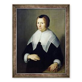 Tablou inramat - Willem van Honthorst - Portretul unei femei - - Roveli