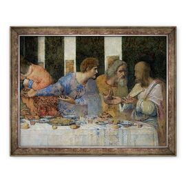 Tablou inramat - Leonardo da Vinci - Cina de Taina IV - - Roveli