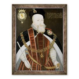 Tablou inramat - scoala engleza - Portret De Robert Dudley 1532-88 Earl De Leicester - - Roveli