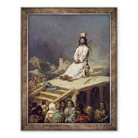 Tablou inramat - Eugenio Lucas y Padilla - The Garrotte - - Roveli