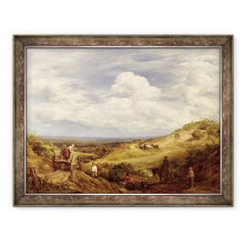 Tablou inramat - John Linnell - Gropi de nisip, Hampstead Heath - - Roveli