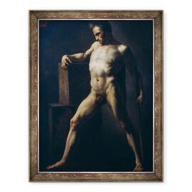 Tablou inramat - Theodore Gericault - Studiul unui om - - Roveli
