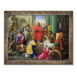 Tablou inramat - Jean Restout - Miracolele Sfantului Pavel in Efes - - Roveli