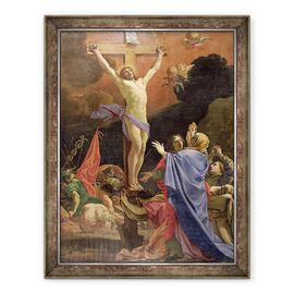 Tablou inramat - Michel Dorigny - Hristos pe cruce - - Roveli