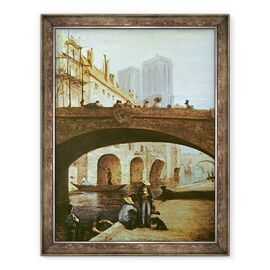 Tablou inramat - Honore Daumier - Notre-Dame de Paris - - Roveli