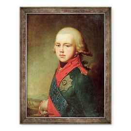 Tablou inramat - Vladimir Lukich Borovikovsky - Portretul Marelui Duce Konstantin Pavlovici 1779-1831 1795 - - Roveli