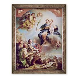 Tablou inramat - Carle van Loo - Ludovic al XIII-lea 1601-43, detaliu I - - Roveli