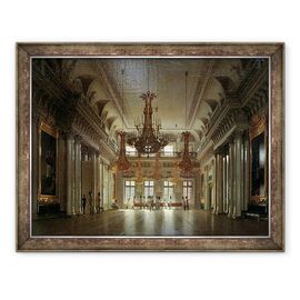 Tablou inramat - Sergey Konstantinovich Zaryanko - Sala Feldmaresalului din Palatul de Iarna - - Roveli
