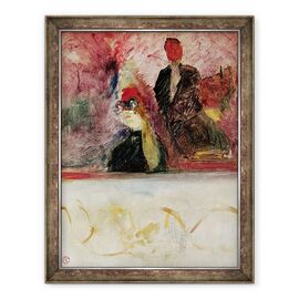 Tablou inramat - Henri de Toulouse-Lautrec - Cutia de la Mascaron Dore - - Roveli