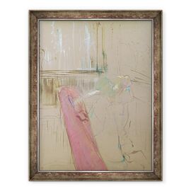 Tablou inramat - Henri de Toulouse-Lautrec - in partea de sus a scarii de pe Rue des Moulins - - Roveli