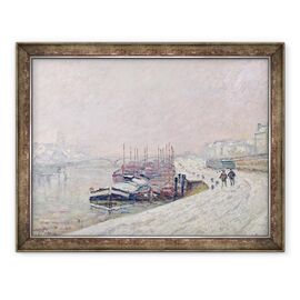 Tablou inramat - Jean Baptiste Armand Guillaumin - Zapada in Rouen - - Roveli