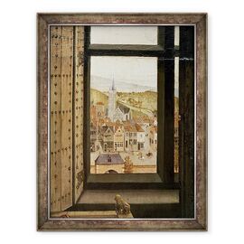 Tablou inramat - Master of Flemalle - Virgin si copil inainte de un firescreen - - Roveli