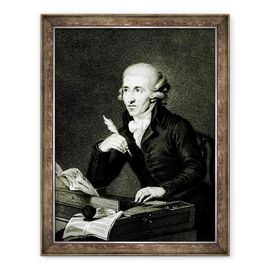 Tablou inramat - Ludwig Guttenbrunn - Joseph Haydn 1732-1809 c.1770 ulei pe panza - - Roveli