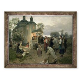 Tablou inramat - Nikolai Pimonenko - Paste Matins - - Roveli