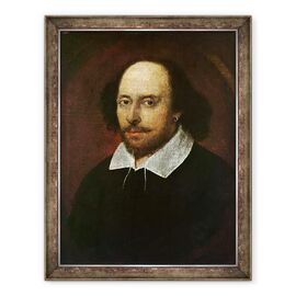 Tablou inramat - John Taylor - Portretul lui William Shakespeare 1564-1616 c.1610 - - Roveli
