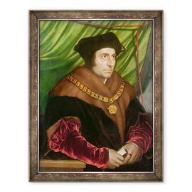 Tablou inramat - Hans Holbein the Younger - Portretul lui Sir Thomas More 1478-1535 - - Roveli