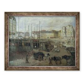 Tablou inramat - Joseph de Nittis - LAvenue de LOpera - - Roveli