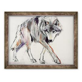 Tablou inramat - Mark Adlington - Wolf - - Roveli