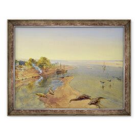 Tablou inramat - William 'Crimea' Simpson - Gange - - Roveli