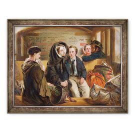 Tablou inramat - Abraham Soloman - Clasa a doua - despartirea Astfel, o parte suntem bogati in durere, despartire saraci. - - Roveli