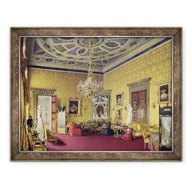 Tablou inramat - Luigi Premazzi - Sala Lyons din Palatul Catherine de la Tsarskoye Selo - - Roveli