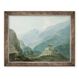 Tablou inramat - Samuel Davis - Chukha Casle in Bhutan - - Roveli