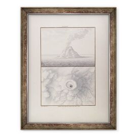 Tablou inramat - Giovanni Battista Borra - Stromboli - - Roveli