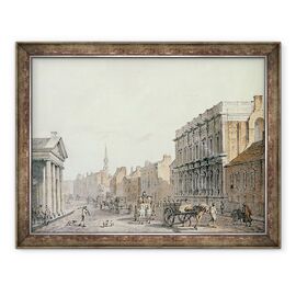 Tablou inramat - James Miller - Vedere la Whitehall, privind spre Charing Cross - - Roveli