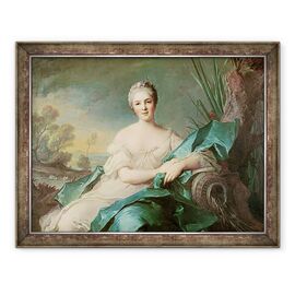 Tablou inramat - Jean-Marc Nattier - Victoire de France ca element al apei - - Roveli